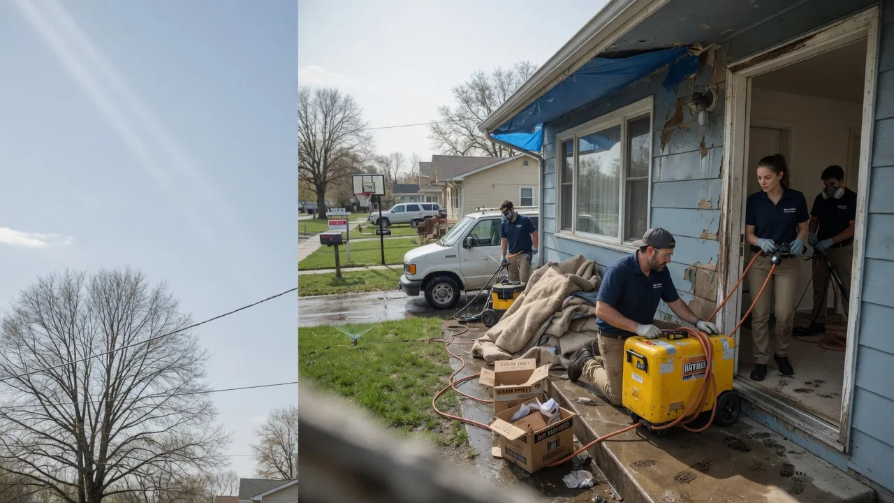 Basement Flood Cleanup in Gary, IN near me